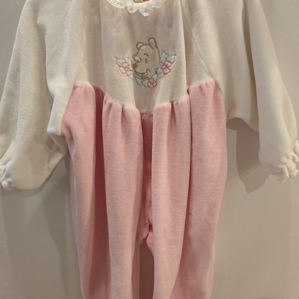 Pink and White Kids One Piece